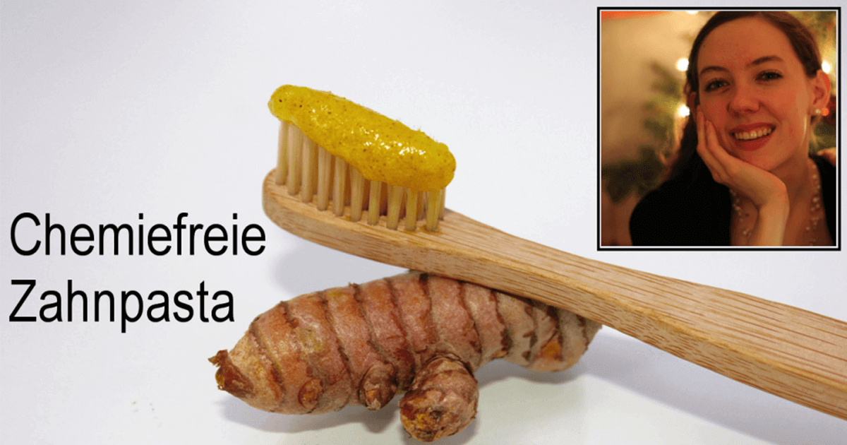 DIY Zahnpasta selber machen mit Xylit, Kurkuma, Kokosöl